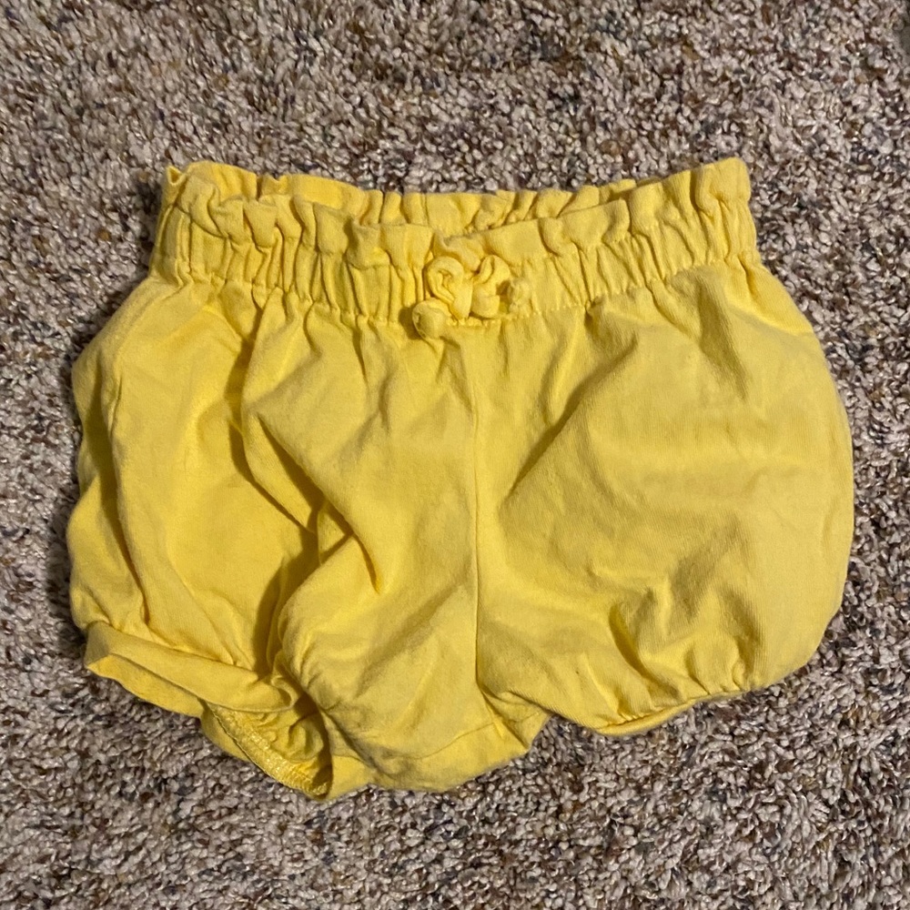 Yellow Toddler Shorts